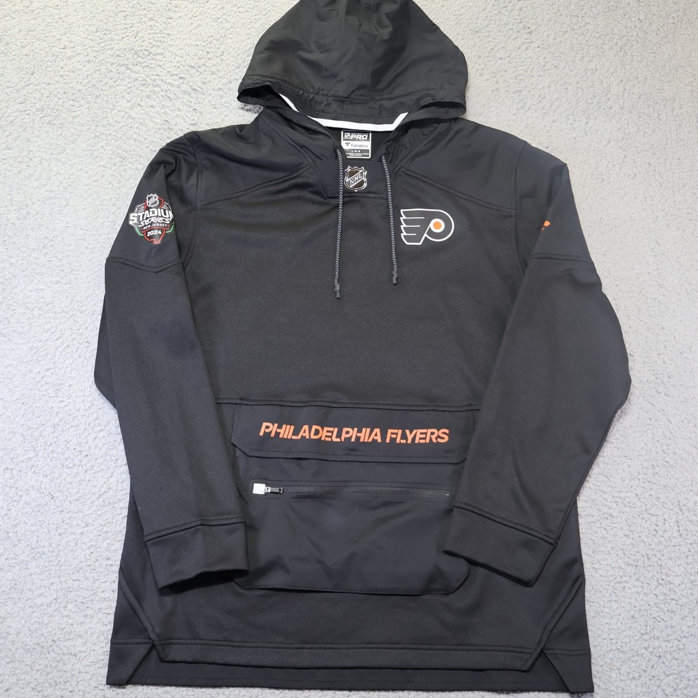 Philadelphia Flyers Fanatics 2024 Stadium Series NHL Authentic Pro Hoodie Black